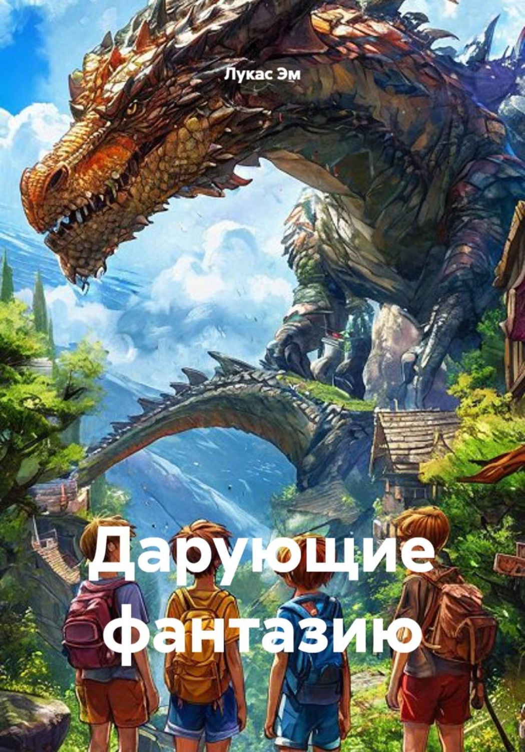 Обложка книги «Дарующие фантазию»