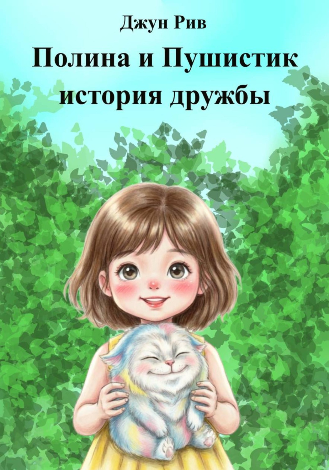 Обложка книги «Полина и Пушистик: история дружбы»