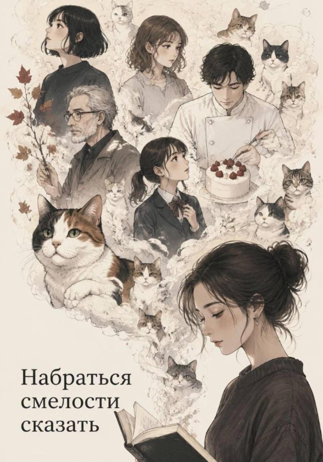 Обложка книги «Набраться смелости сказать»
