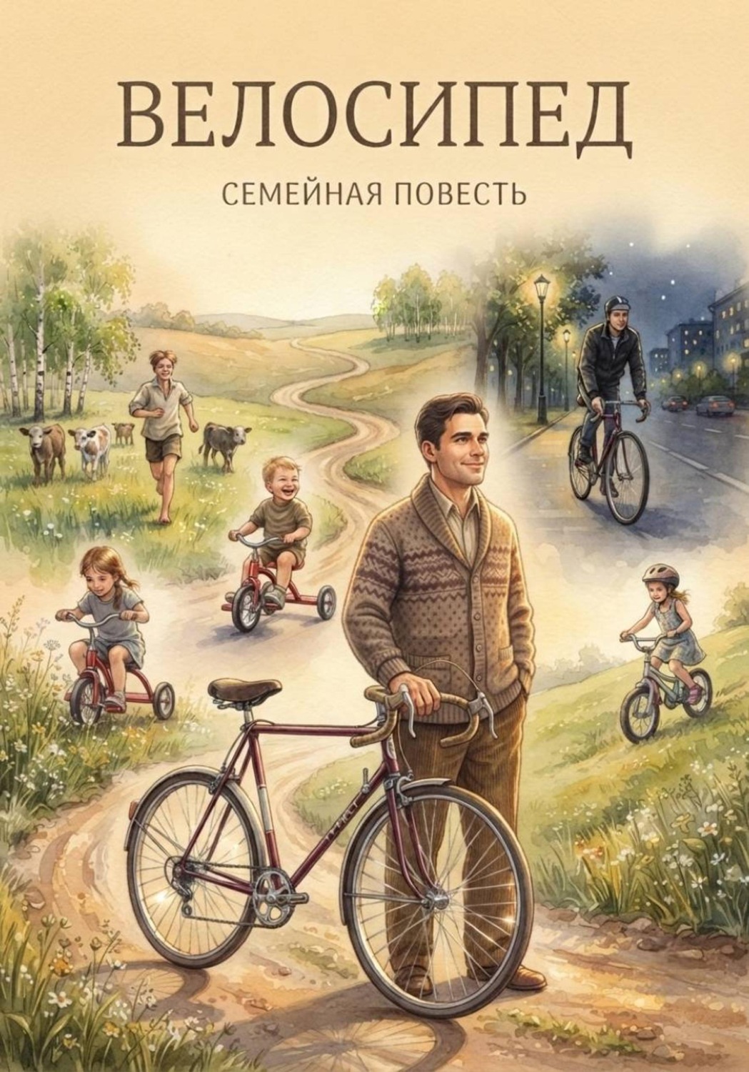 Обложка книги «Велосипед»