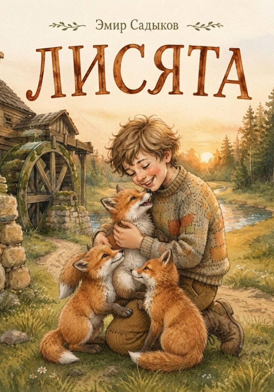 Обложка книги «Лисята»