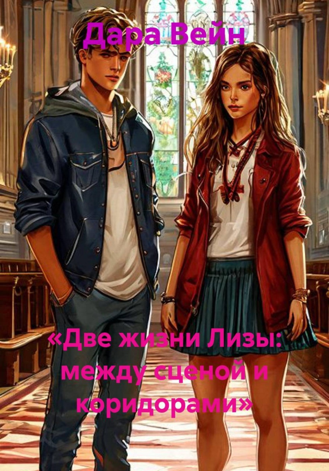 Обложка книги «Две жизни Лизы - между сценой и коридорами»