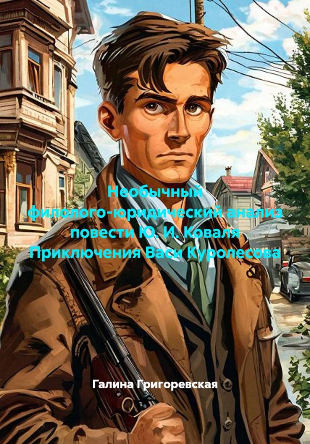 Обложка книги «Необычный филолого-юридический анализ повести Ю. И. Коваля Приключения Васи Куролесова»