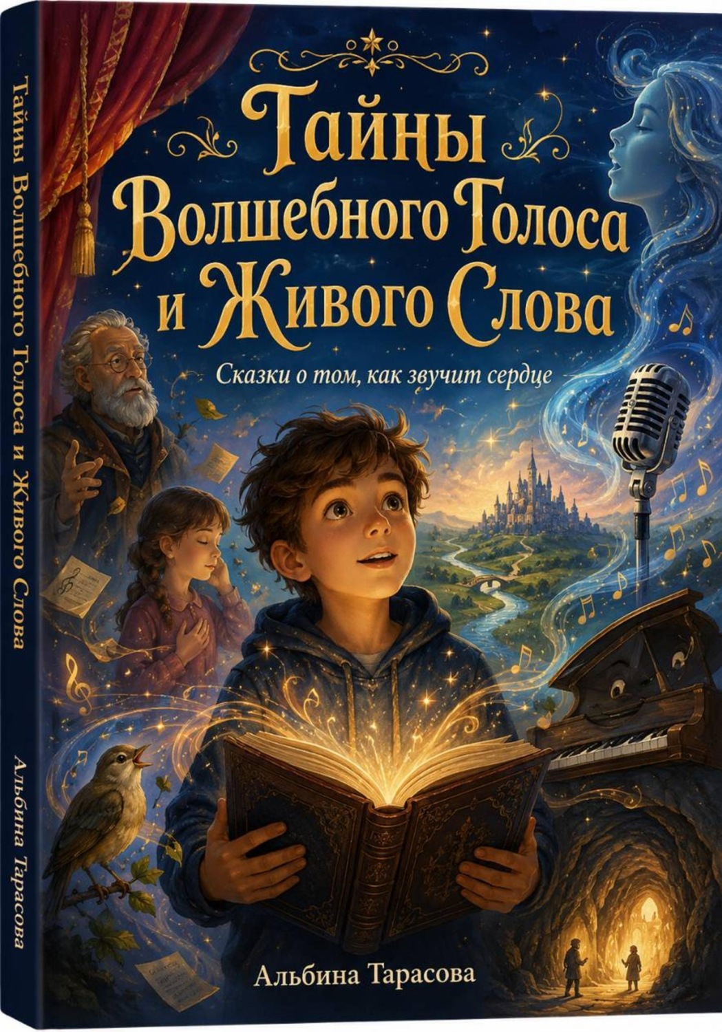 Обложка книги «Тайны Волшебного Голоса и Живого Слова»
