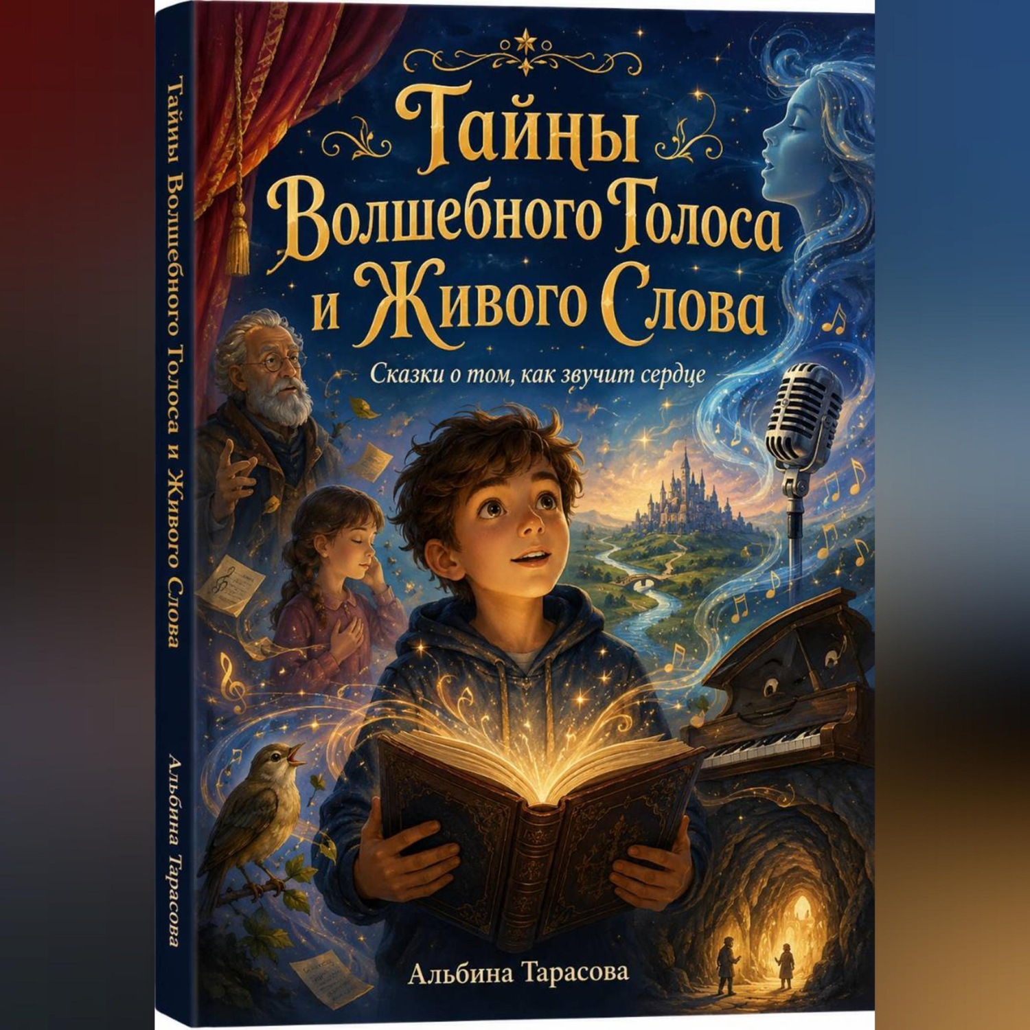 Обложка книги «Тайны Волшебного Голоса и Живого Слова»