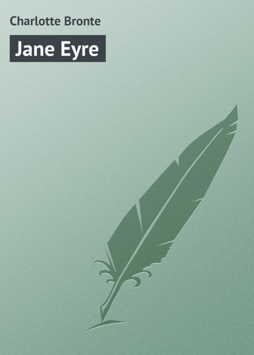 Обложка книги «Jane Eyre»