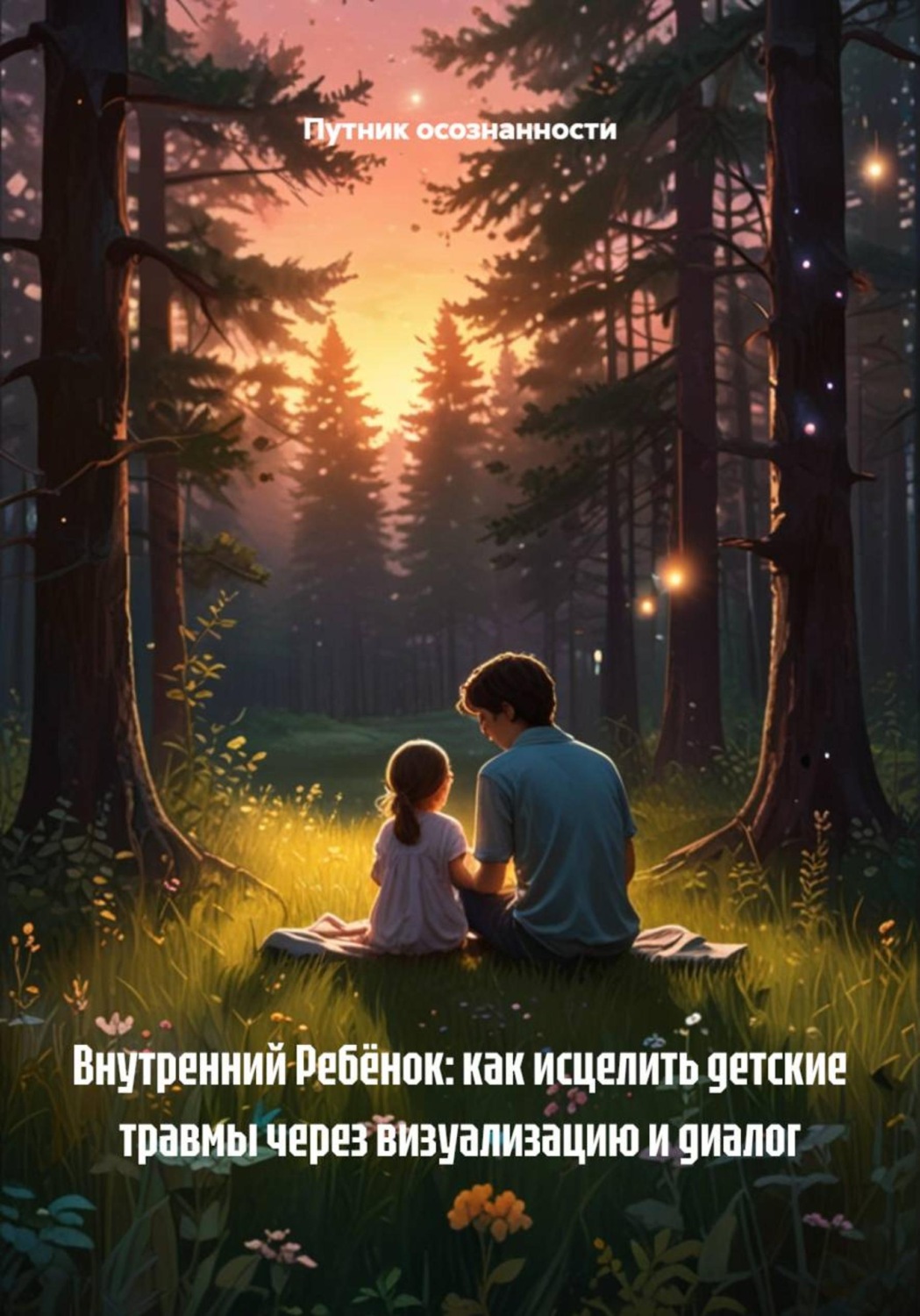 Обложка книги «Внутренний Ребёнок: как исцелить детские травмы через визуализацию и диалог»