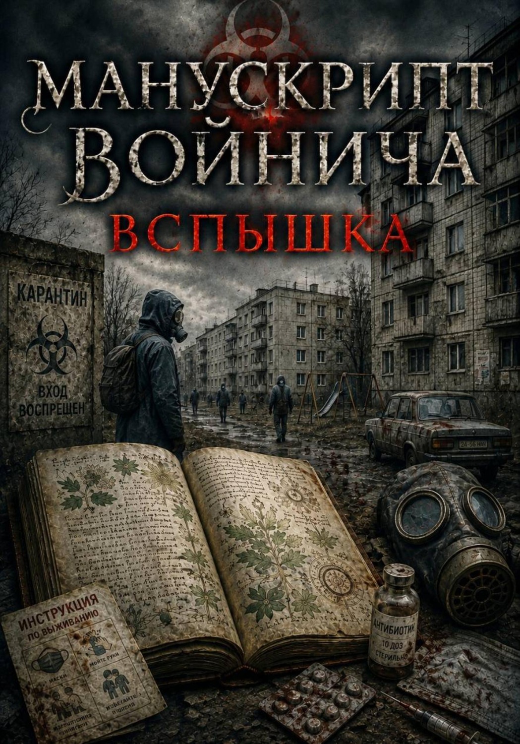 Обложка книги «Манускрипт Войнича. Вспышка»