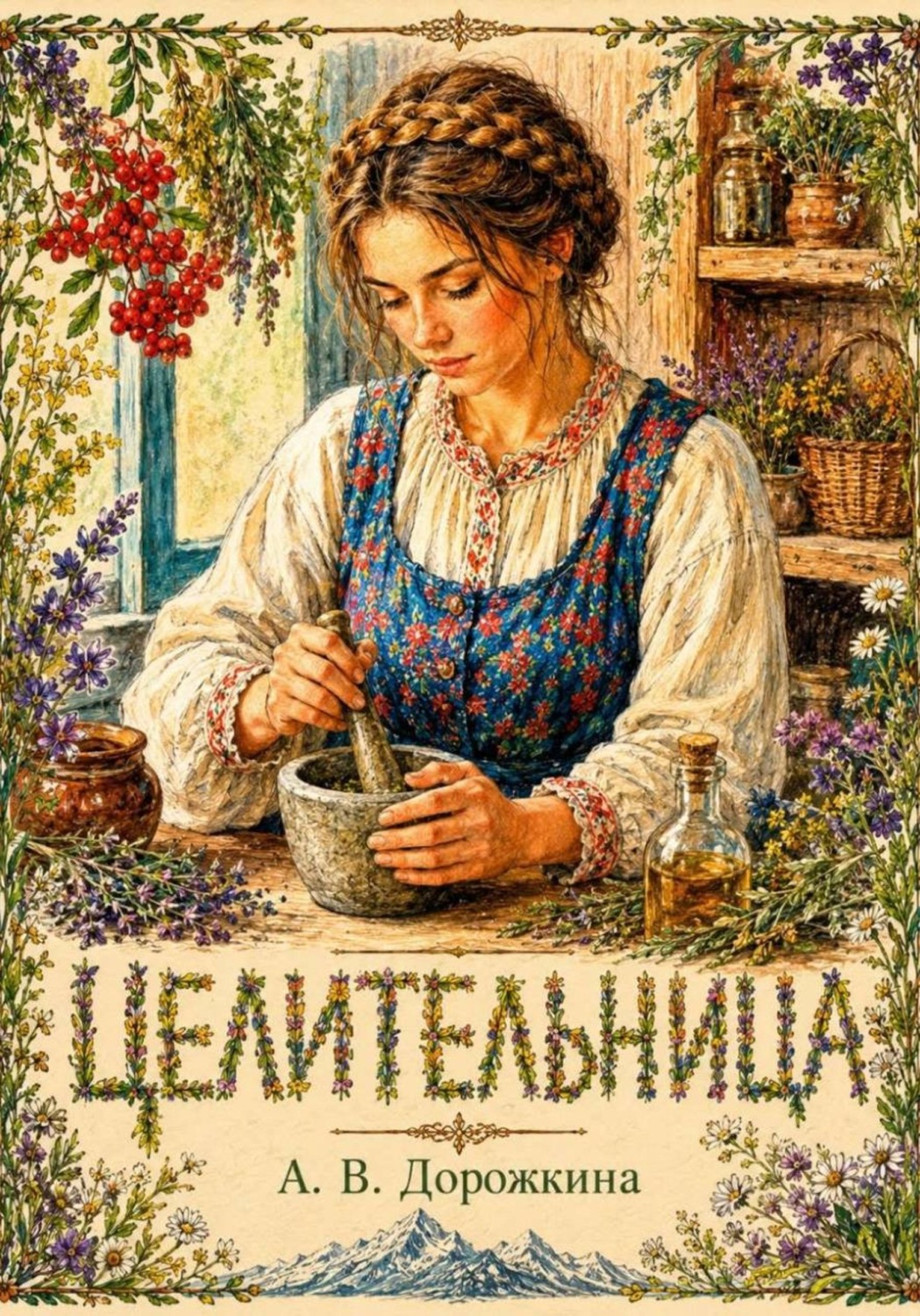 Обложка книги «Целительница»