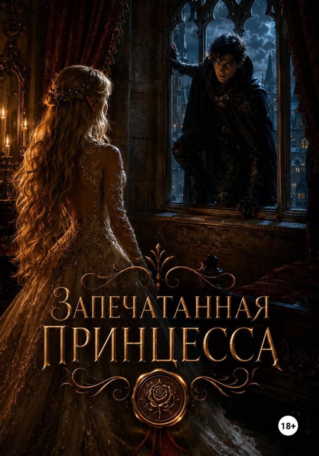 Обложка книги «Запечатанная принцесса»