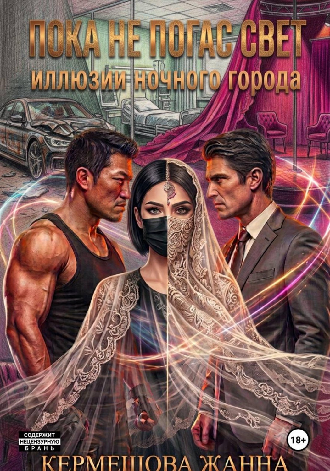 Обложка книги «ПОКА НЕ ПОГАС СВЕТ: иллюзии ночного города»