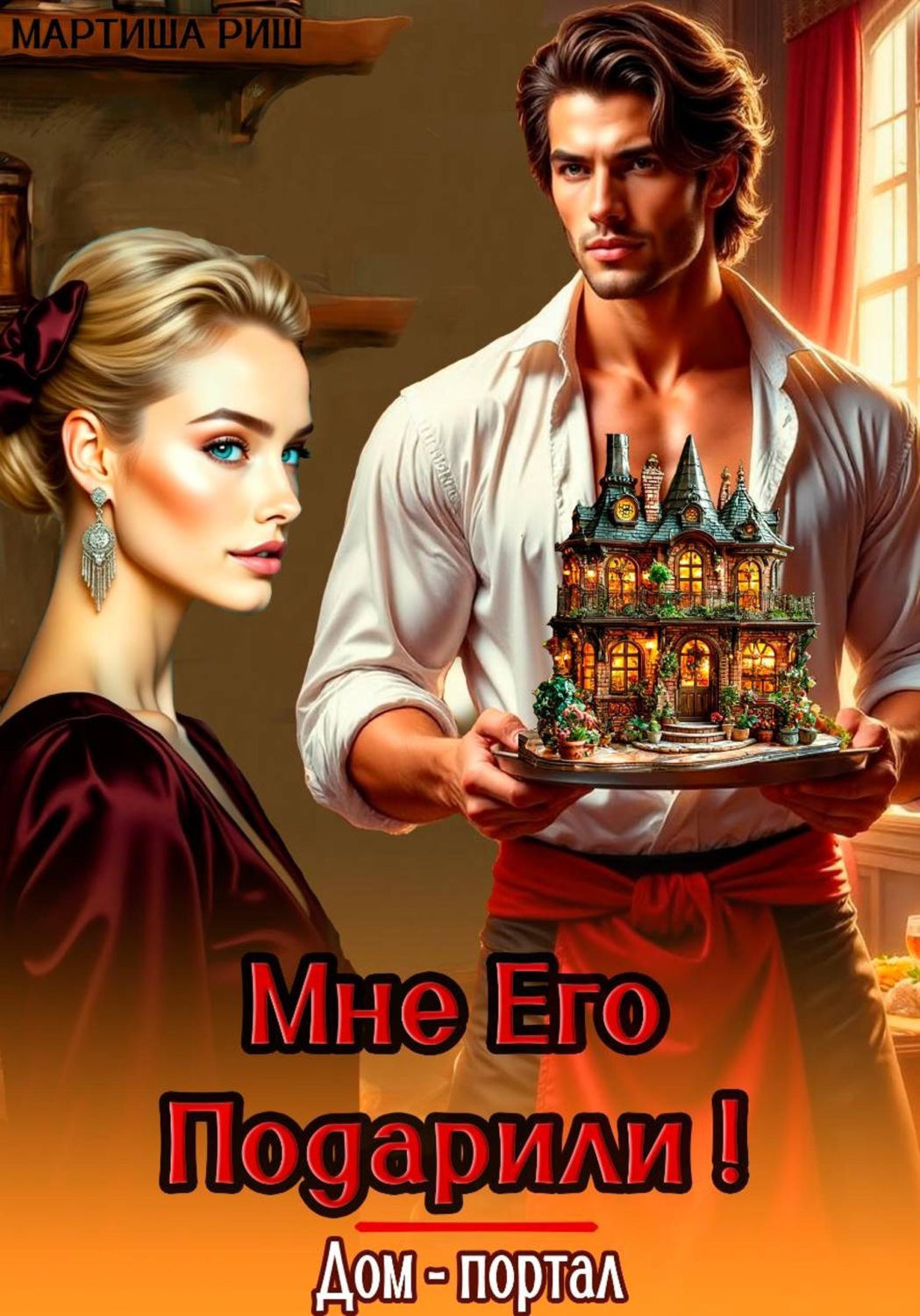Обложка книги «Мне его подарили! Дом-портал»