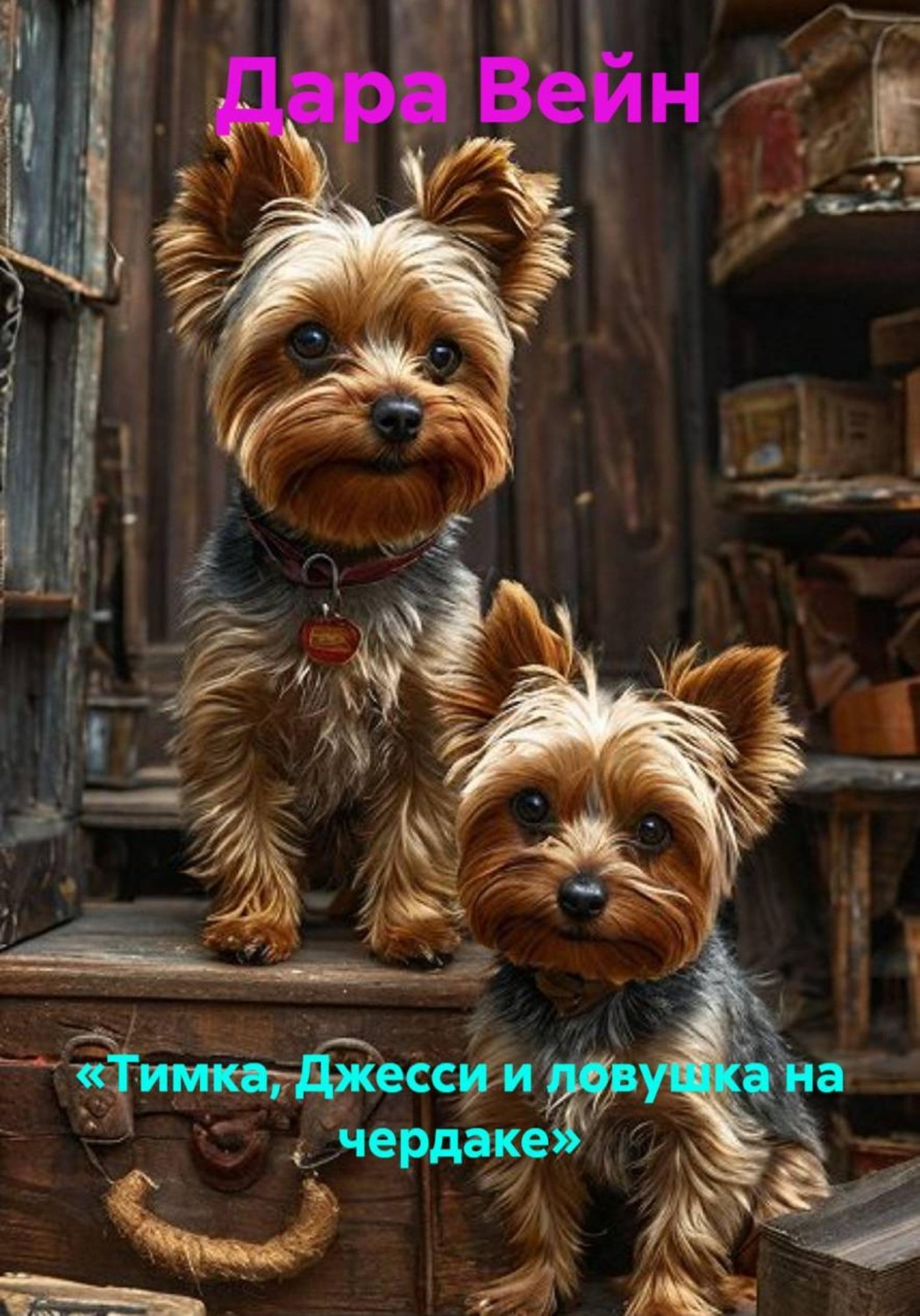 Обложка книги «Тимка, Джесси и ловушка на чердаке»