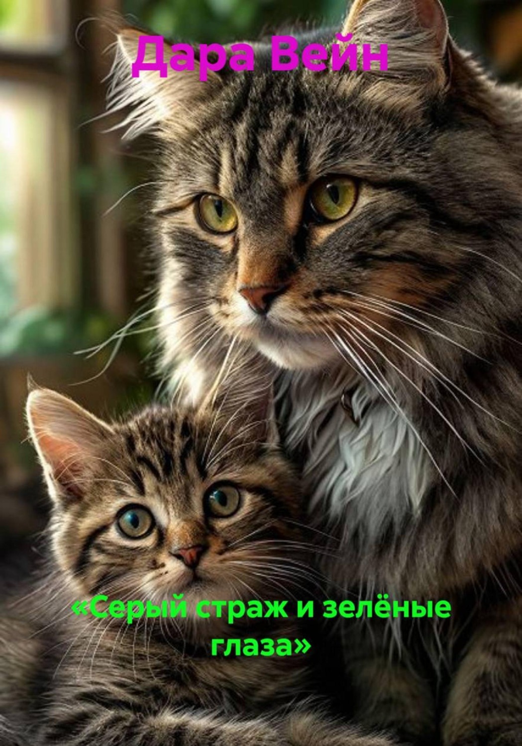 Обложка книги ««Серый страж и зелёные глаза»»