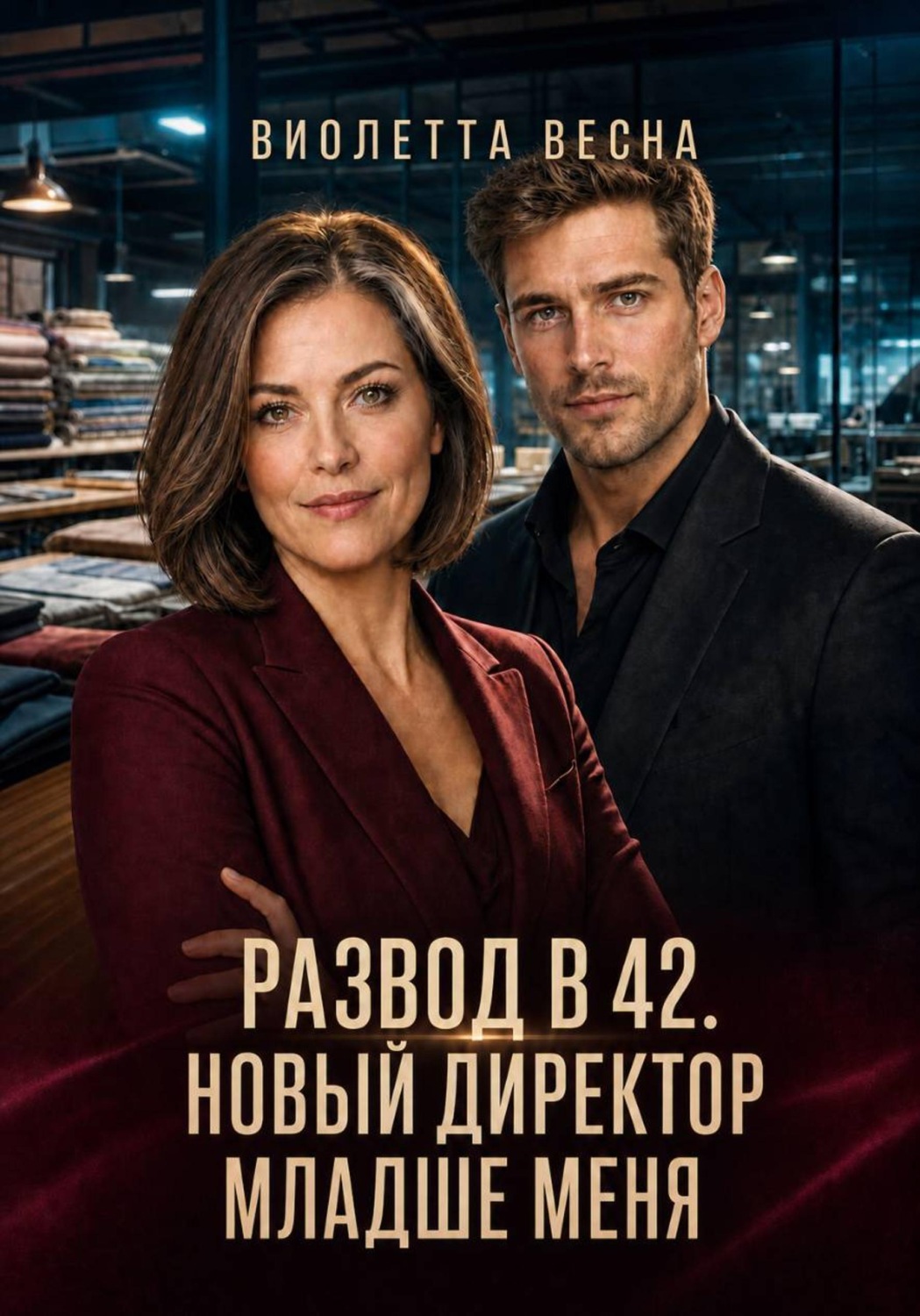 Обложка книги «Развод в 42. Новый директор младше меня»