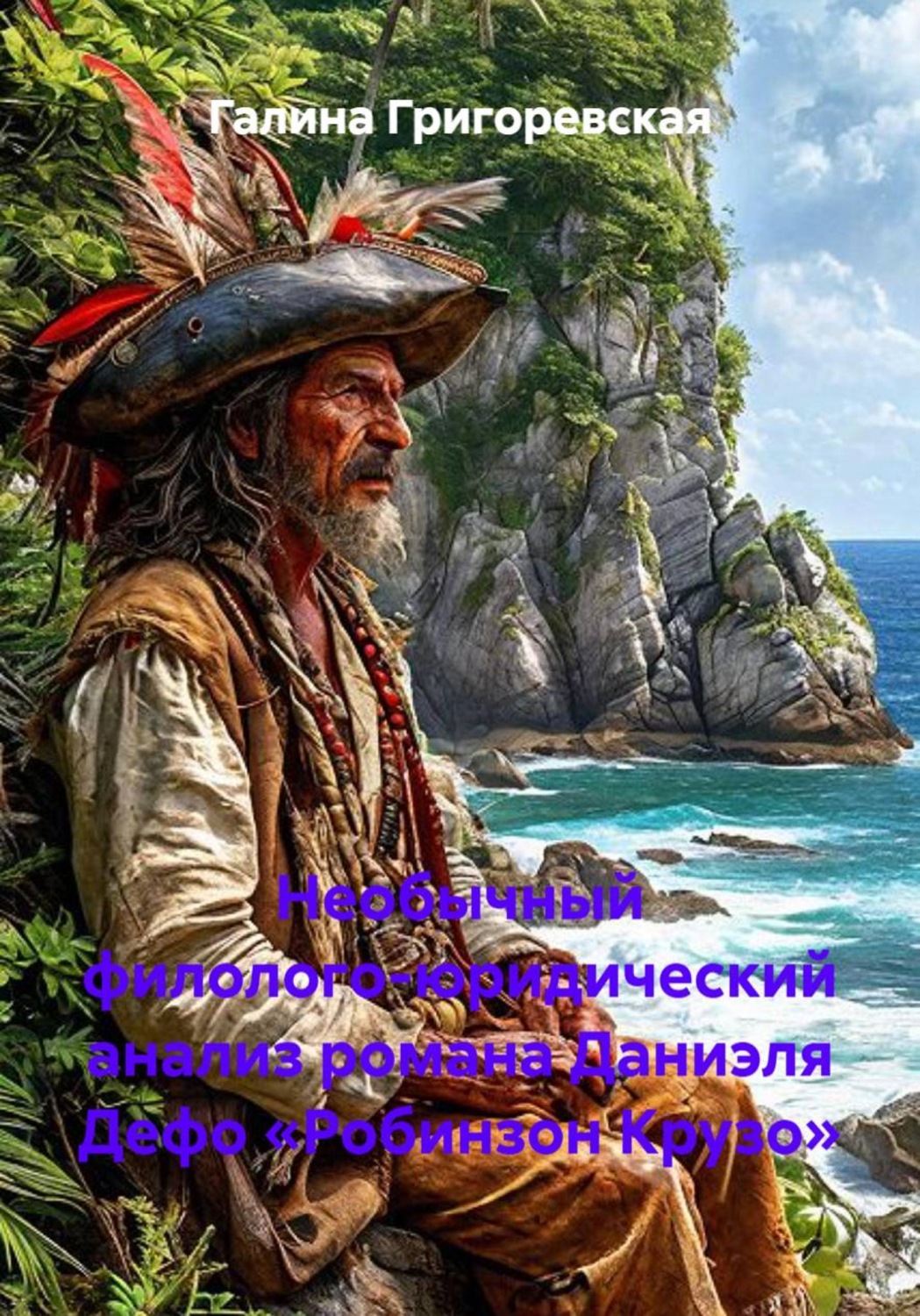 Обложка книги «Необычный филолого-юридический анализ романа Даниэля Дефо «Робинзон Крузо»»