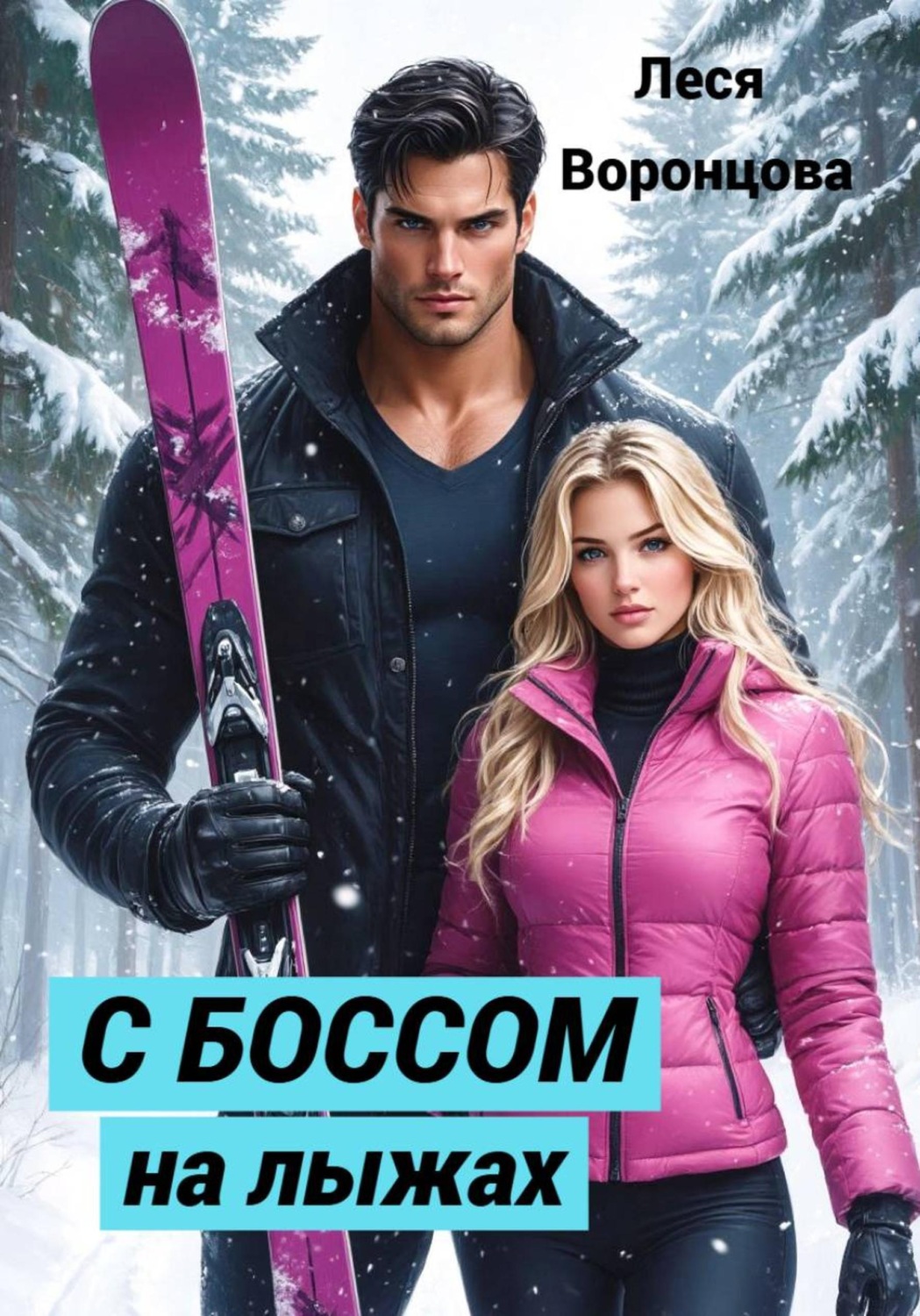 Обложка книги «С боссом на лыжах»