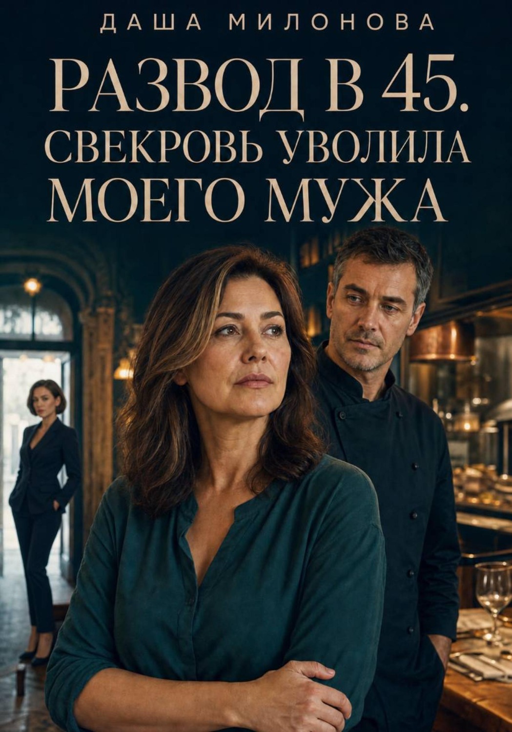 Обложка книги «Развод в 45. Свекровь уволила моего мужа»