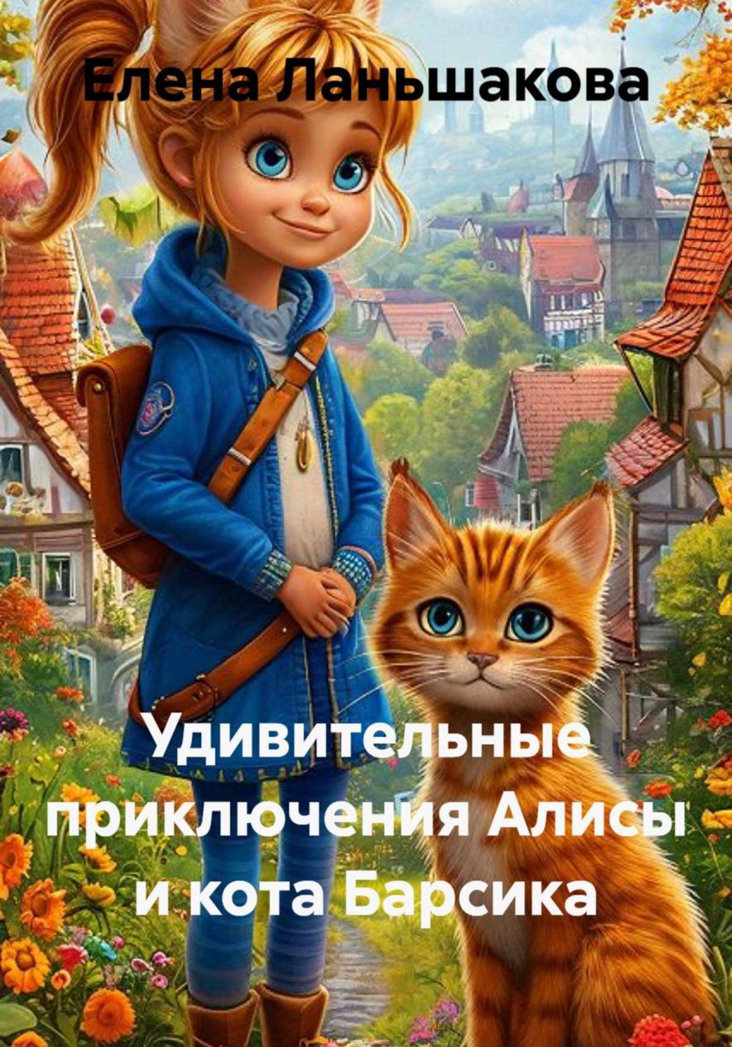 Обложка книги «Удивительные приключения Алисы и кота Барсика»