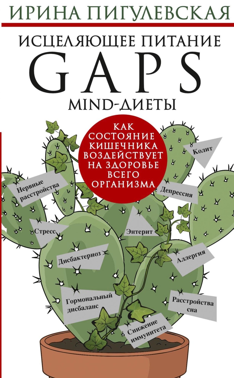 Обложка книги «Исцеляющее питание. GAPS-, MIND-диеты. Как состояние кишечника воздействует на здоровье всего организма»
