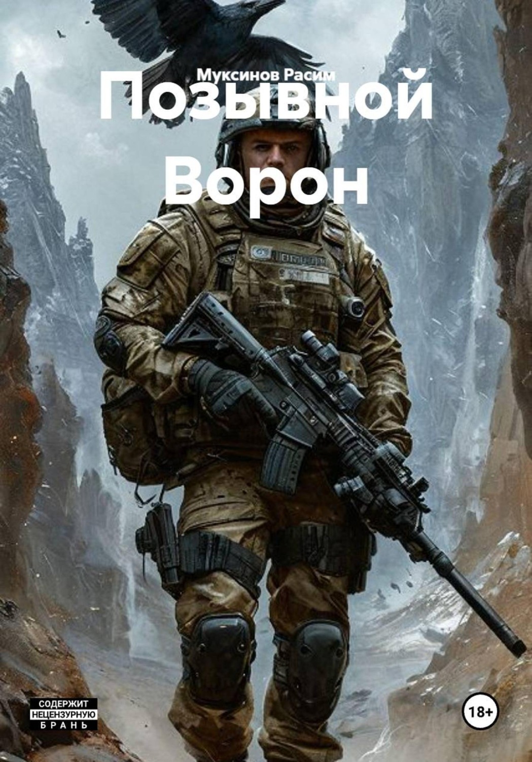 Обложка книги «Позывной Ворон»