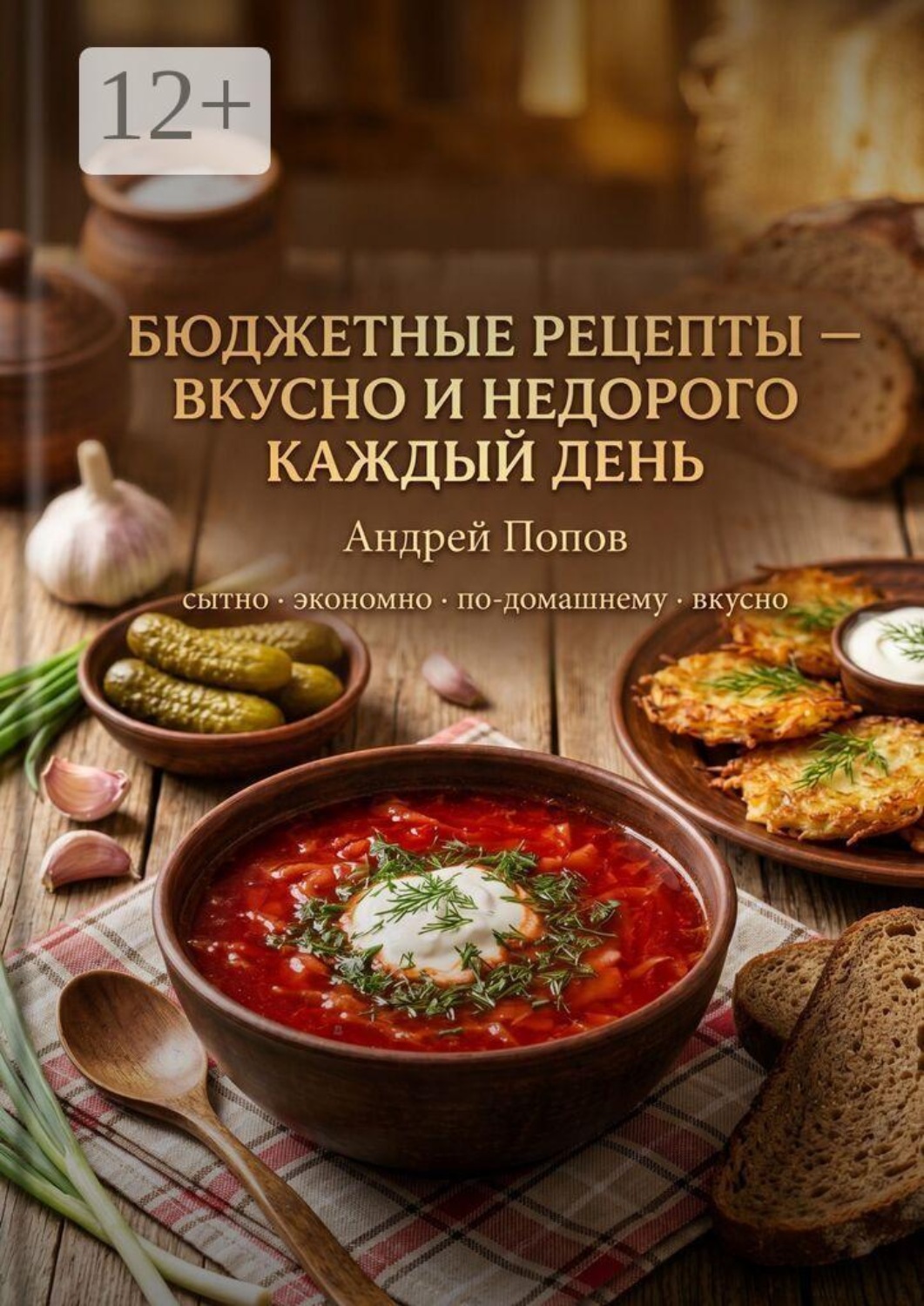 Обложка книги «Бюджетные рецепты: вкусно и недорого каждый день»