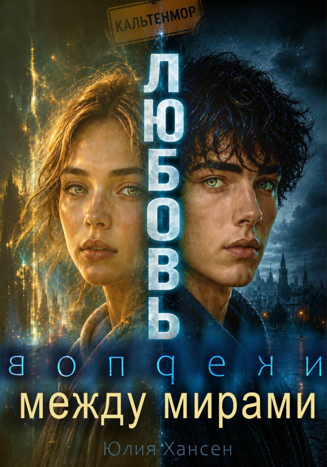Обложка книги «Любовь вопреки. Между мирами»