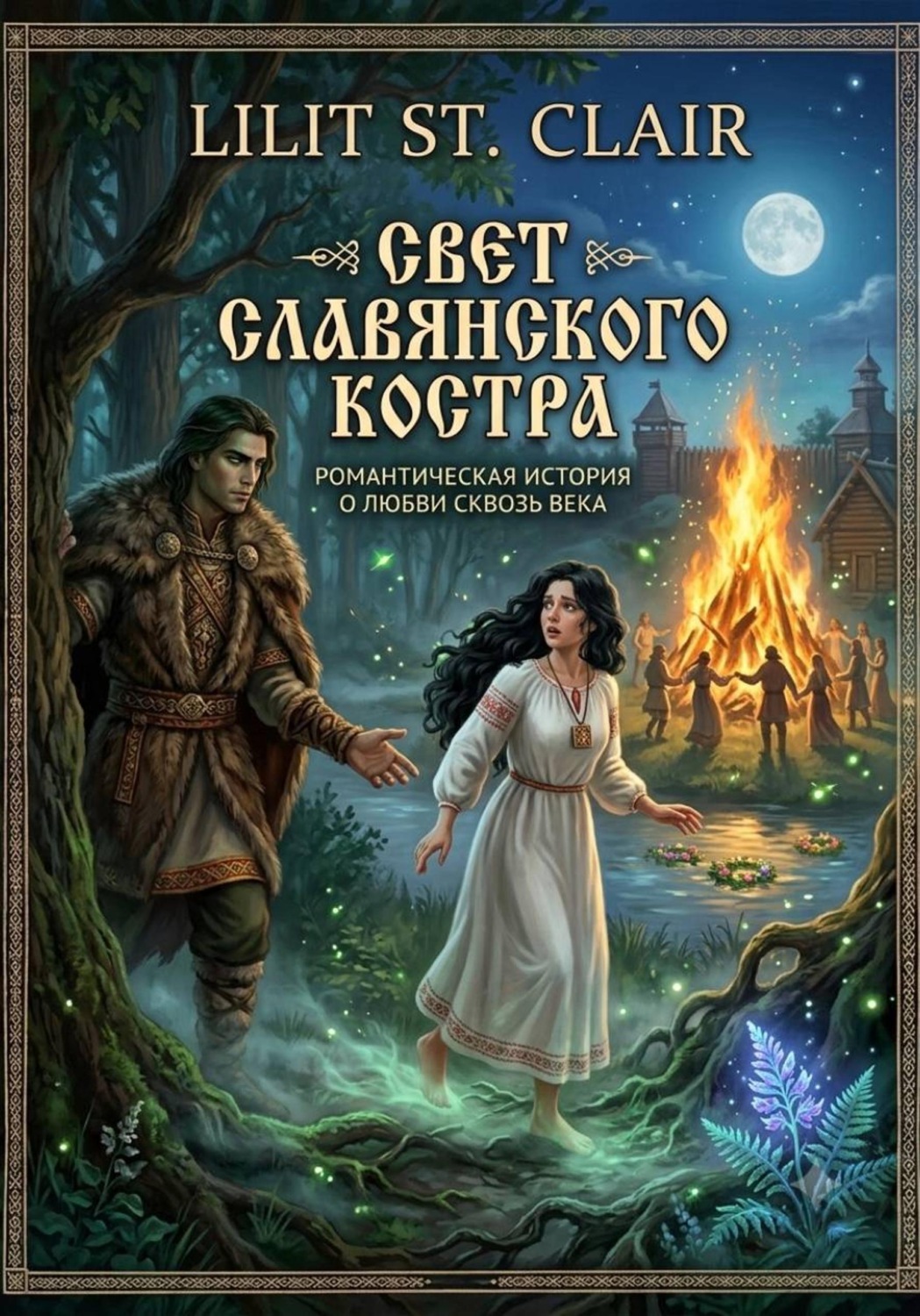 Обложка книги «Свет славянского костра»