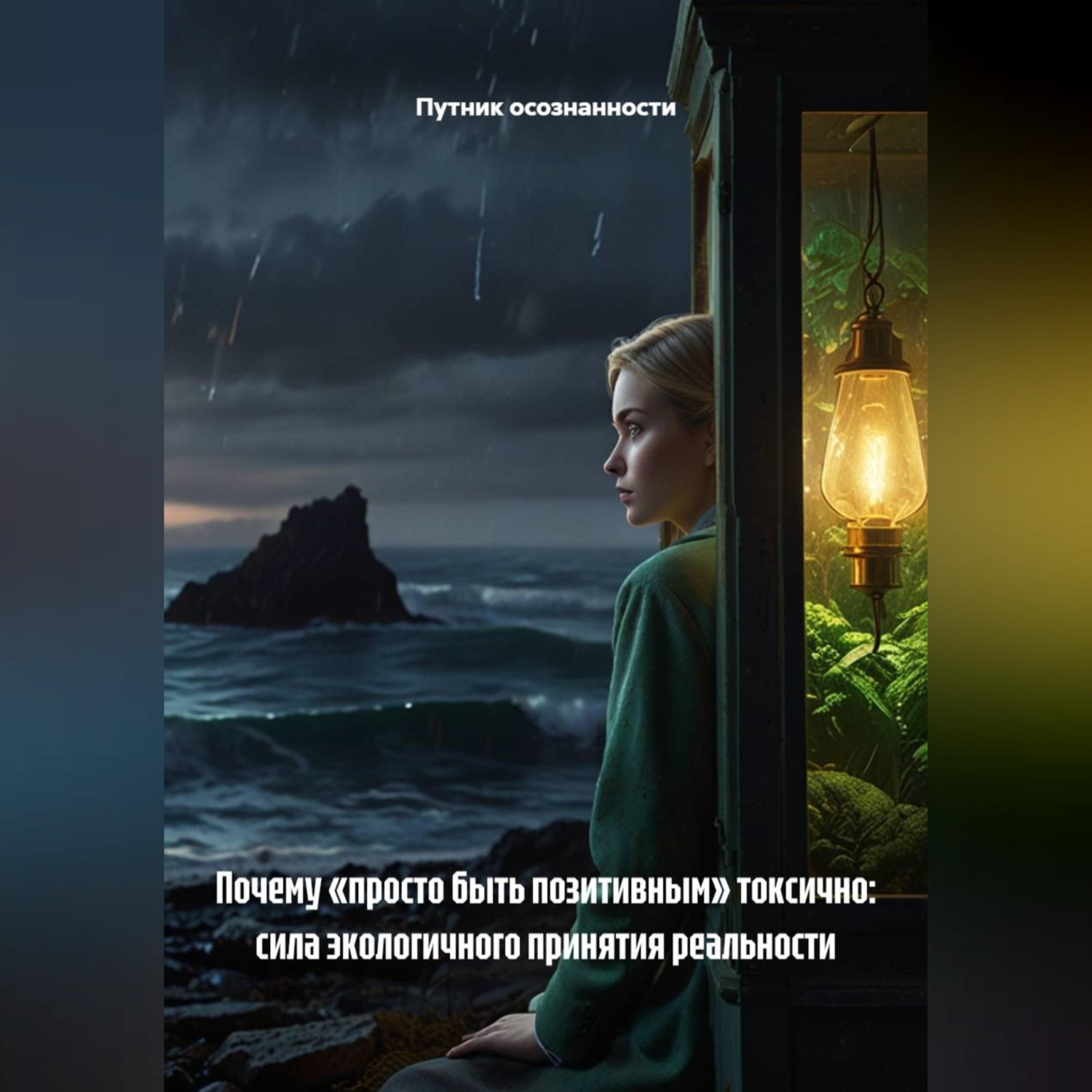 Обложка книги «Почему «просто быть позитивным» токсично: сила экологичного принятия реальности»