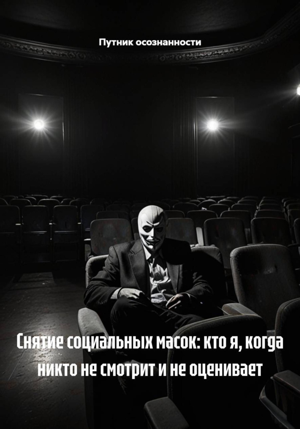 Обложка книги «Снятие социальных масок: кто я, когда никто не смотрит и не оценивает»