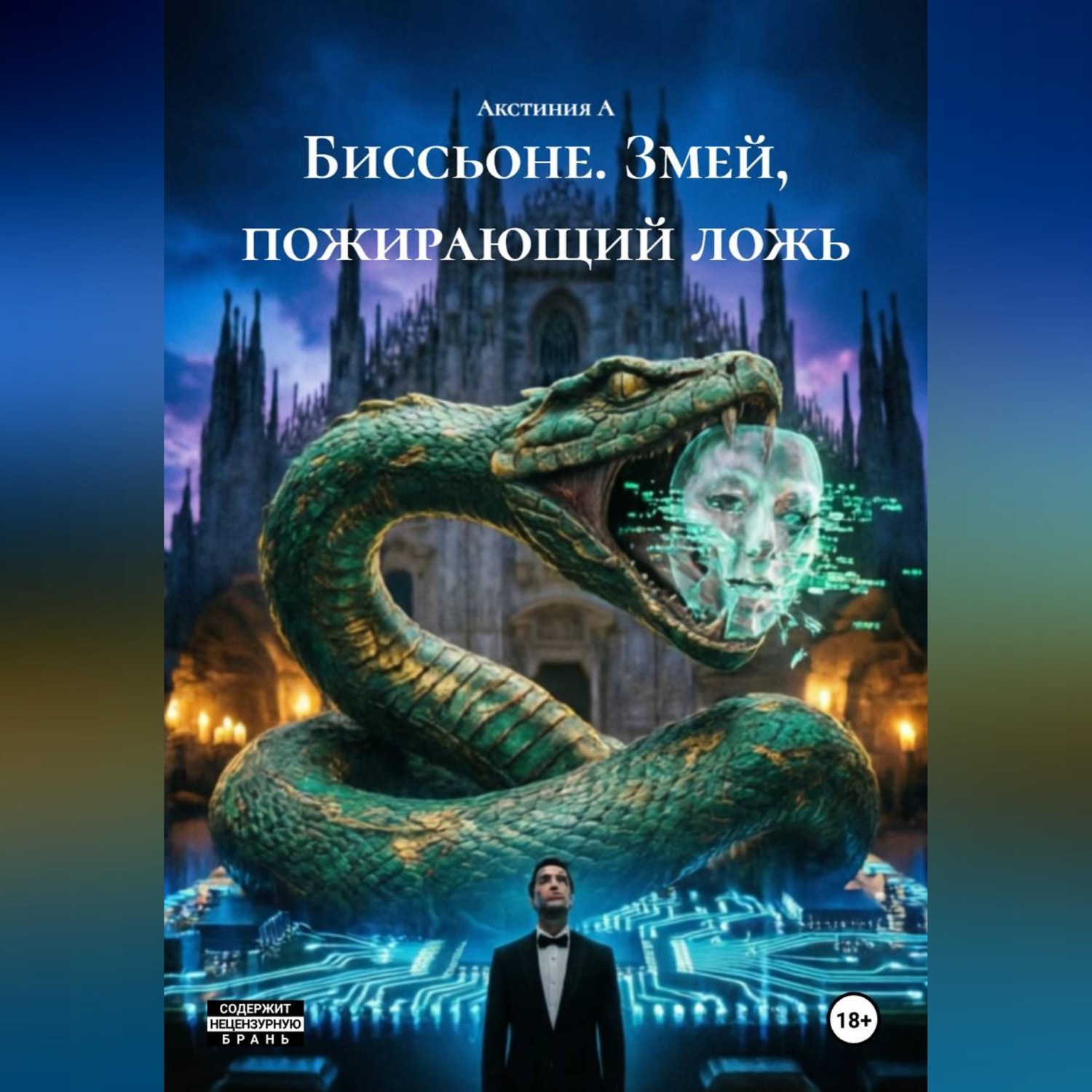 Обложка книги «Биссьоне. Змей, пожирающий ложь»