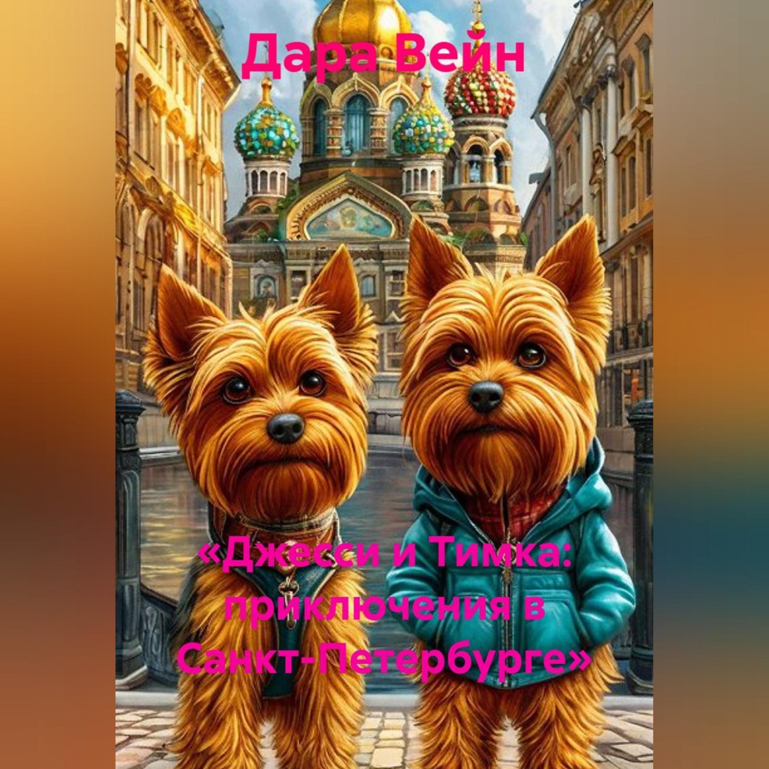 Обложка книги ««Джесси и Тимка: приключения в Санкт-Петербурге»»