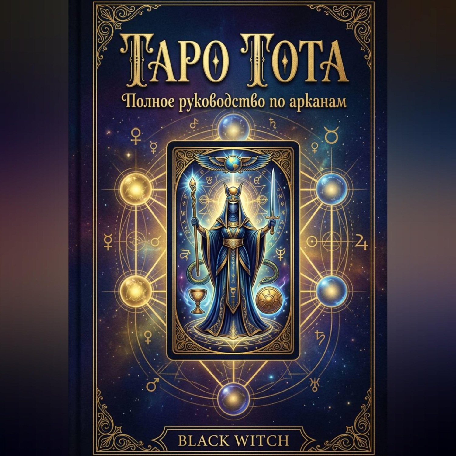 Обложка книги ««Таро Тота. Полное руководство по арканам»»