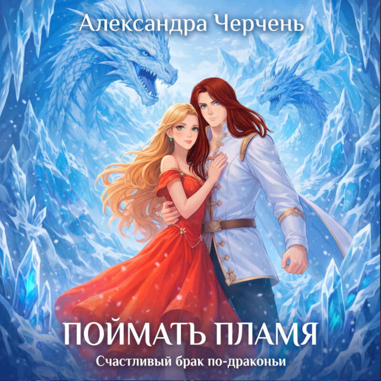 Обложка книги «Счастливый брак по-драконьи. Поймать пламя»