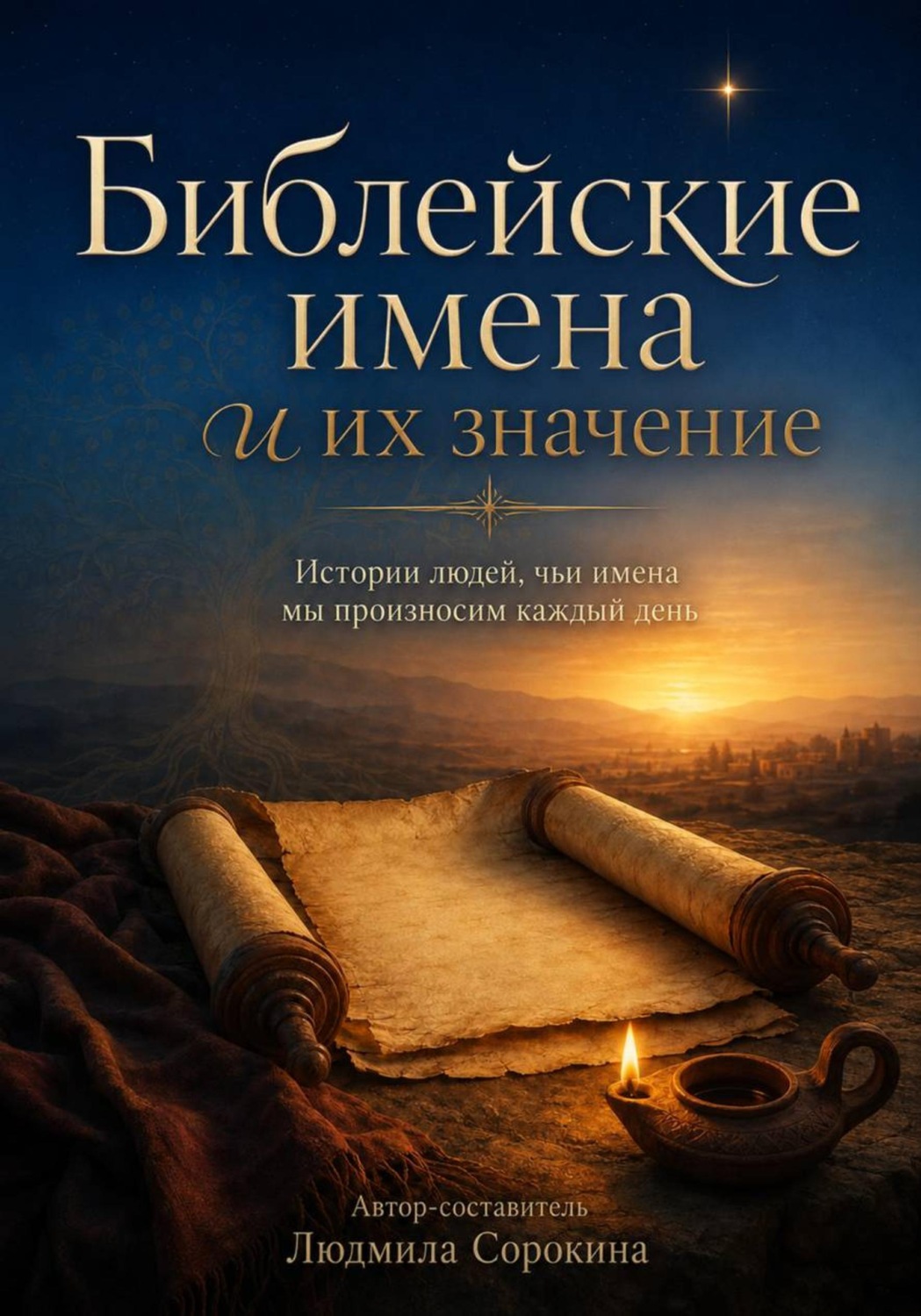 Обложка книги «Библейские имена и их значение. Истории людей, чьи имена мы произносим каждый день»