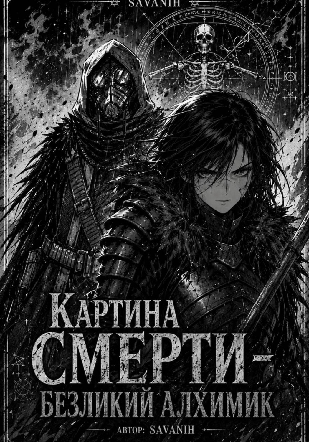 Обложка книги «Картина Смерти - Безликий Алхимик»