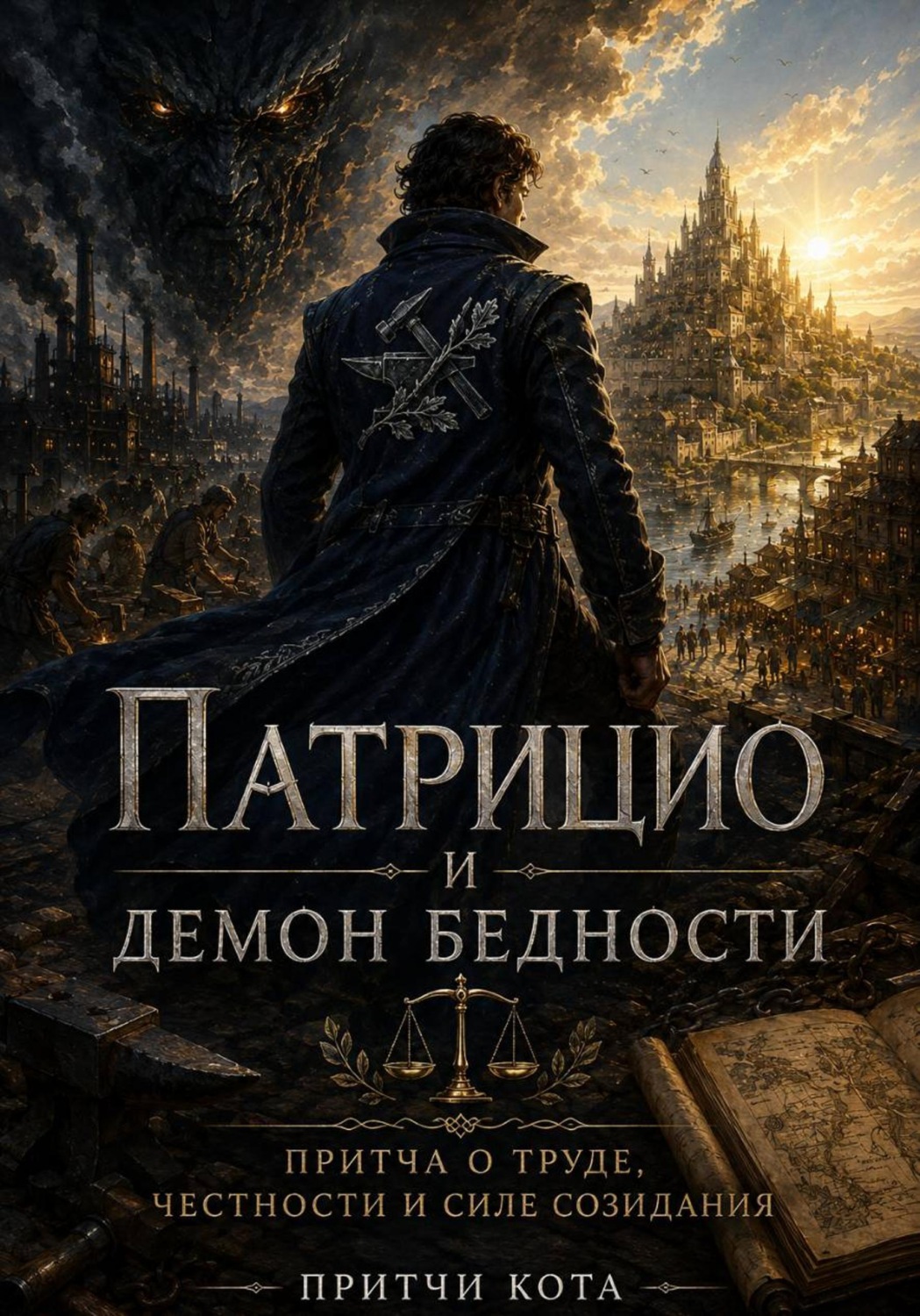 Обложка книги «Патрицио и демон бедности. Притча о труде, честности и силе созидания»