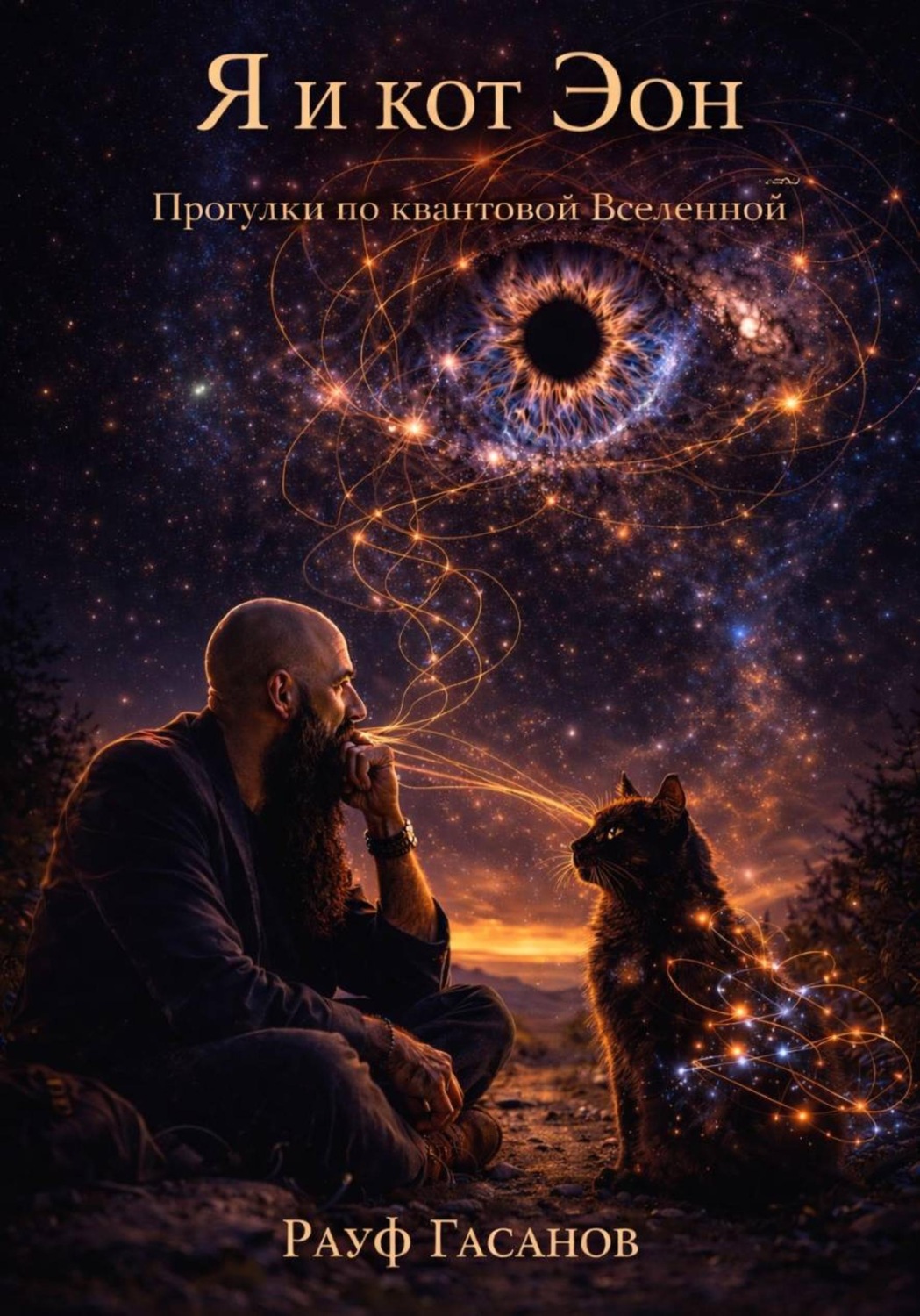 Обложка книги «Я и кот Эон. Прогулки по квантовой Вселенной»