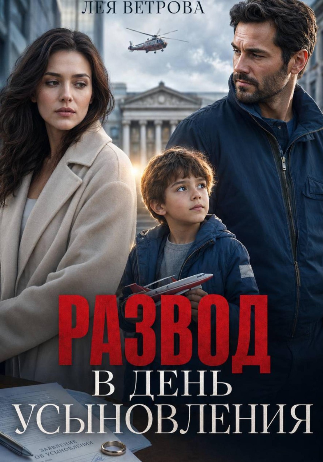 Обложка книги «Развод в день усыновления»