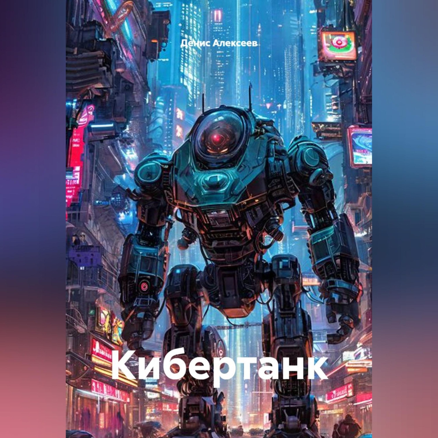 Обложка книги «Кибертанк»