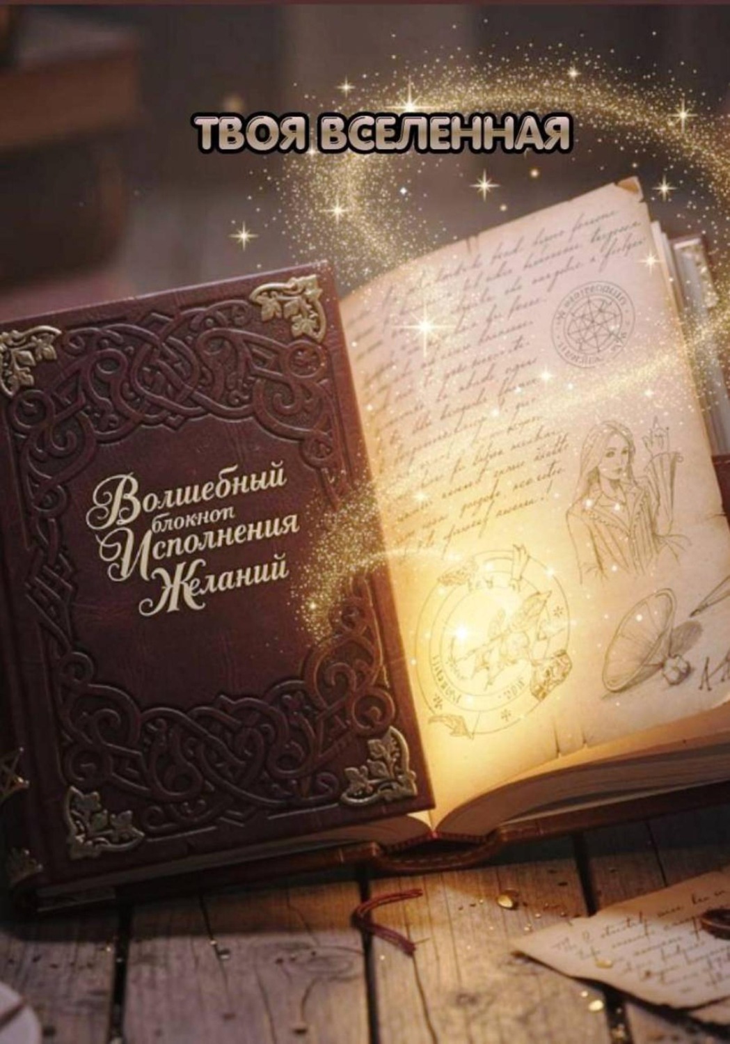 Обложка книги «Волшебный блокнот исполнения желаний»