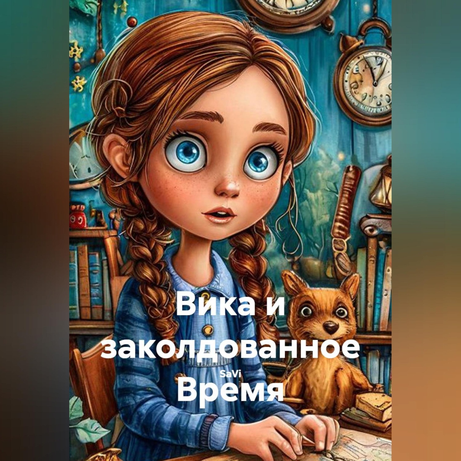 Обложка книги «Вика и заколдованное Время»
