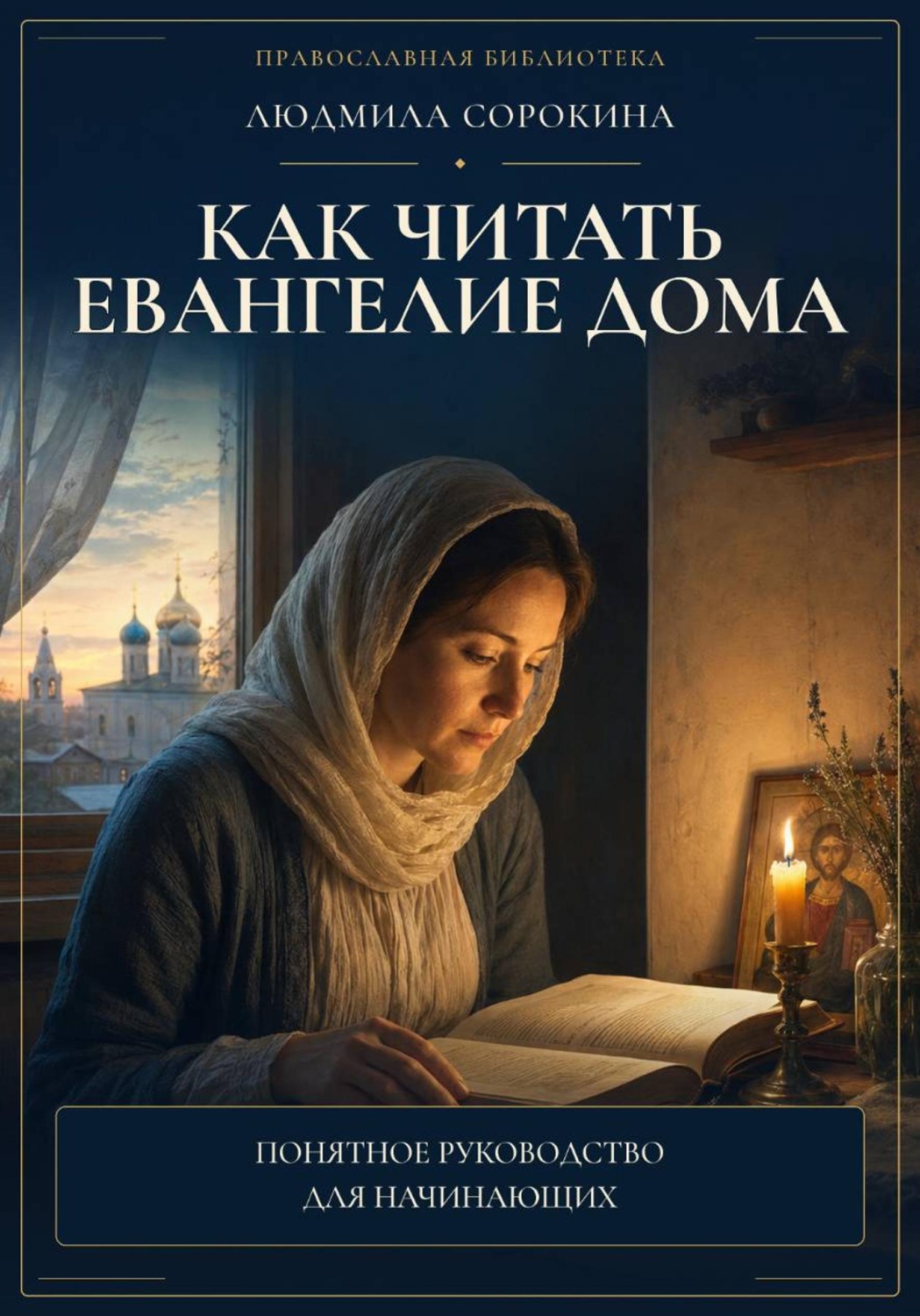 Обложка книги «Как читать Евангелие дома. Понятное руководство для начинающих»