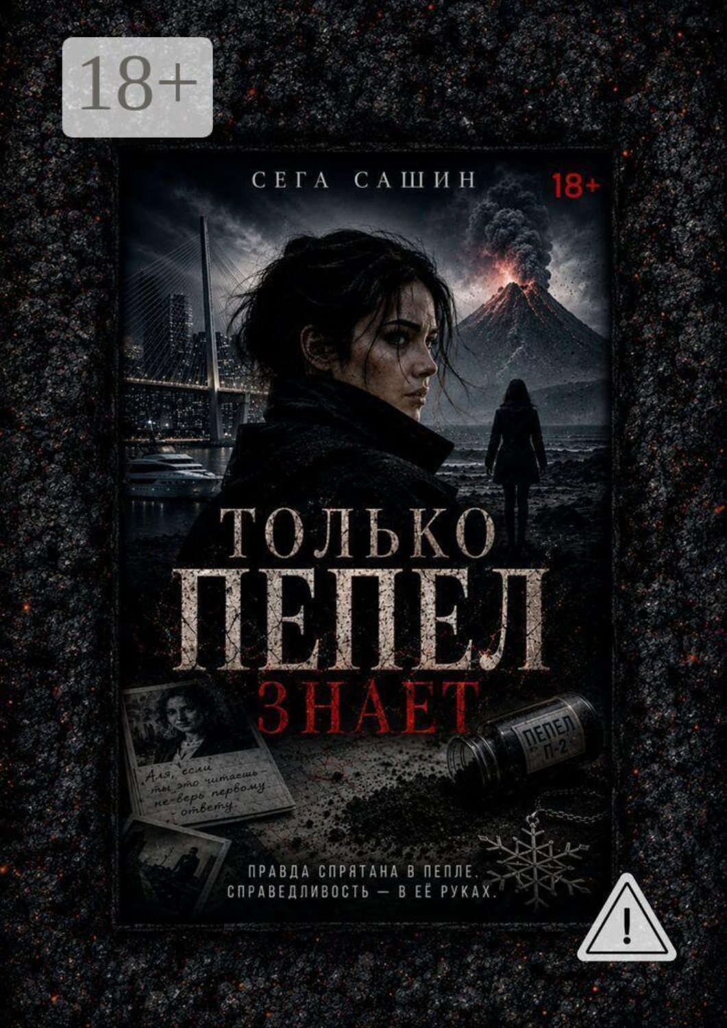 Обложка книги «Только пепел знает. Эротический детективный триллер с элементами психологической драмы и нуара»