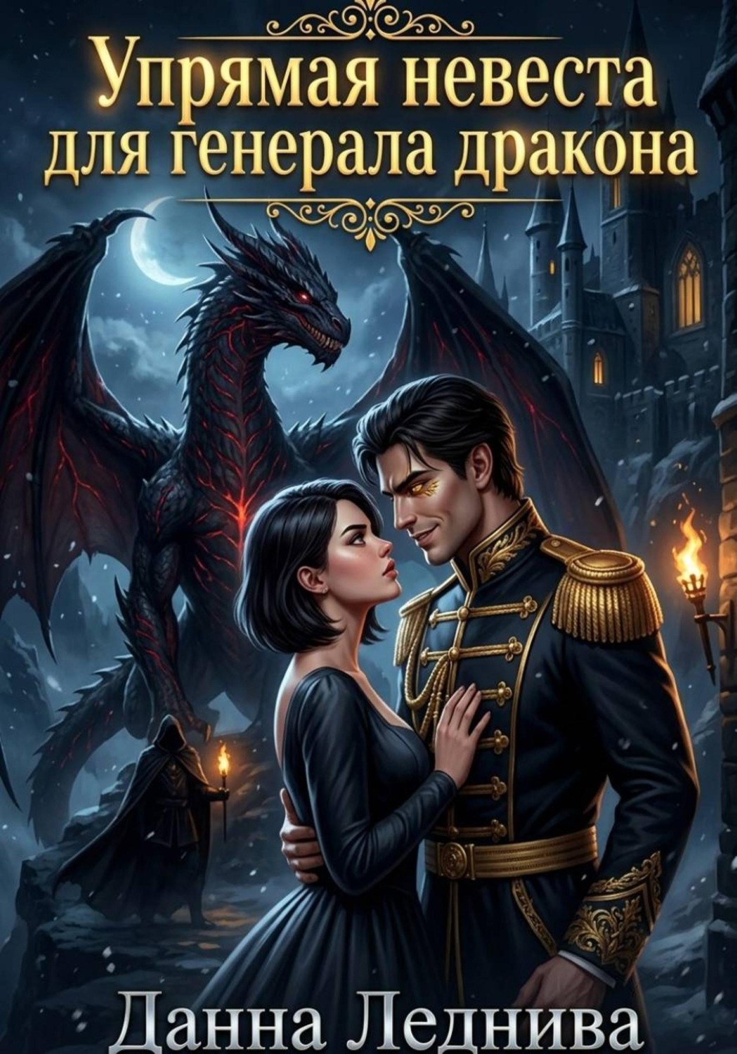 Обложка книги «Упрямая невеста генерала дракона»