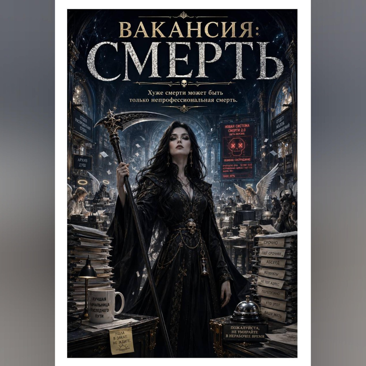 Обложка книги «Вакансия: Смерть»