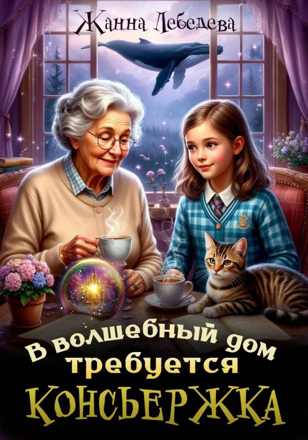 Обложка книги «В волшебный дом требуется консьержка»