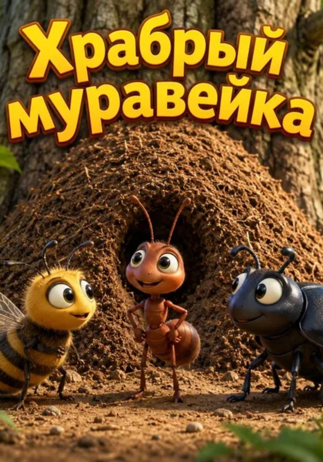 Обложка книги «Храбрый муравейка»