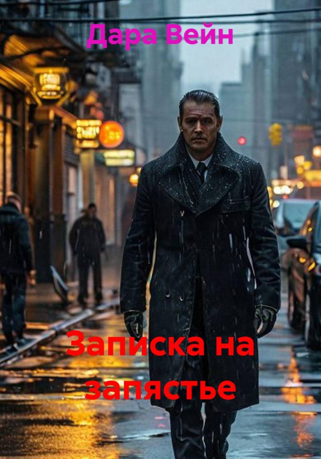 Обложка книги «Записка на запястье»