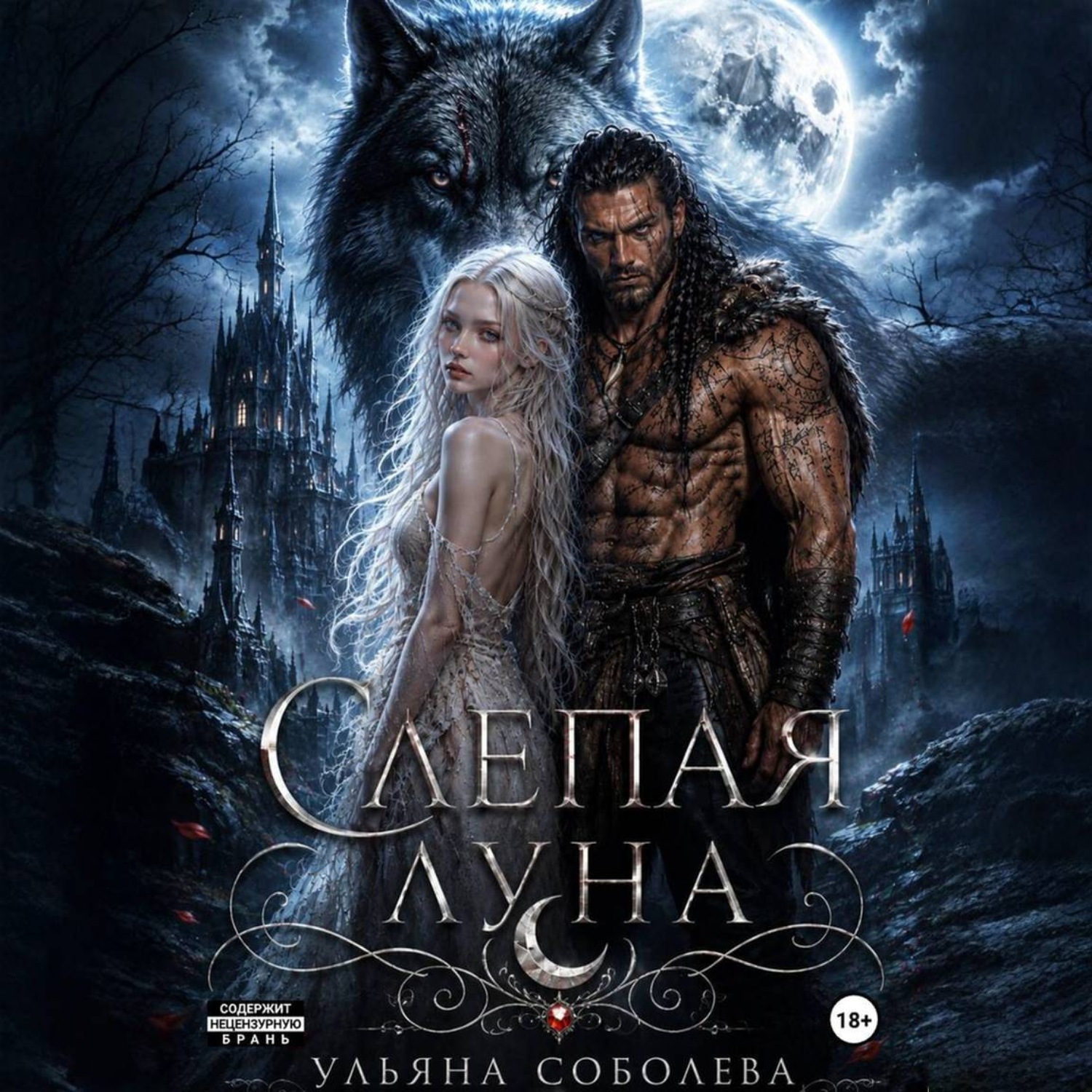 Обложка книги «Волчья метка. Слепая луна (КНИГА 1)»